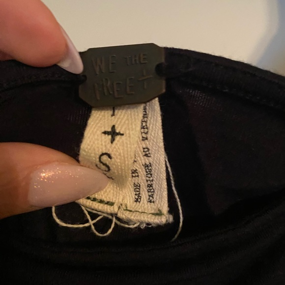 Free People - Off Shoulder Boho Top - Picture 3 of 3